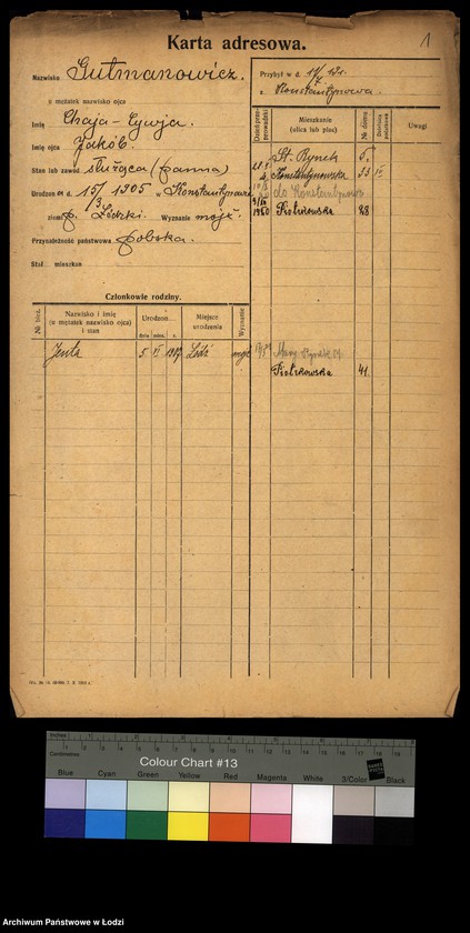 image.from.unit.number "[Spis ludności Łodzi] Gutmanowicz - Gzowski"