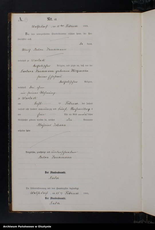 image.from.unit.number "Geburts-Neben-Register Nr 1 - 106"