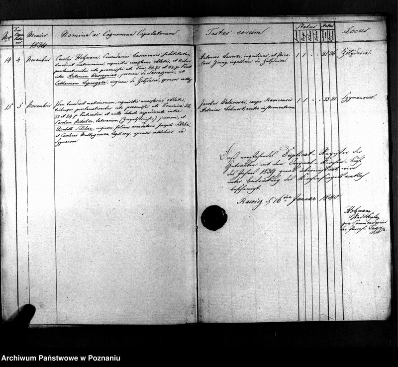 image.from.unit.number "Duplicat Gebornen, Getrauten u. Verstorbenen"