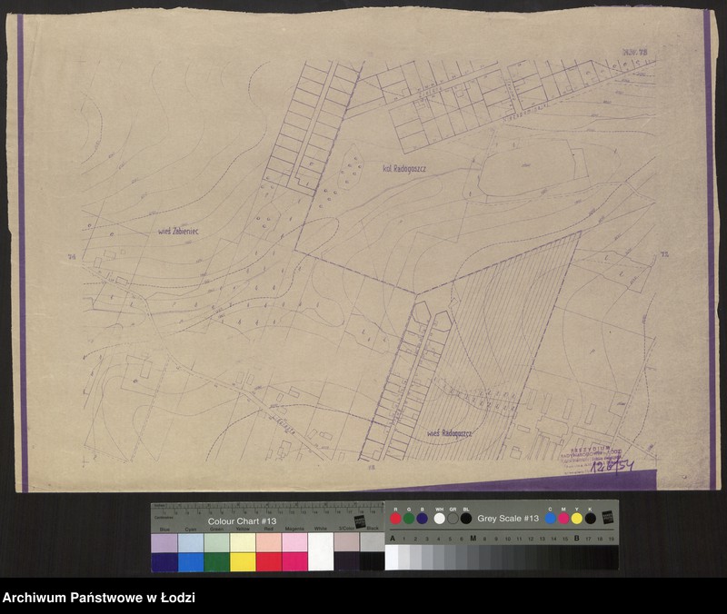 Obraz 1 z jednostki "Plan miasta Łodzi Sekcja NW 73"