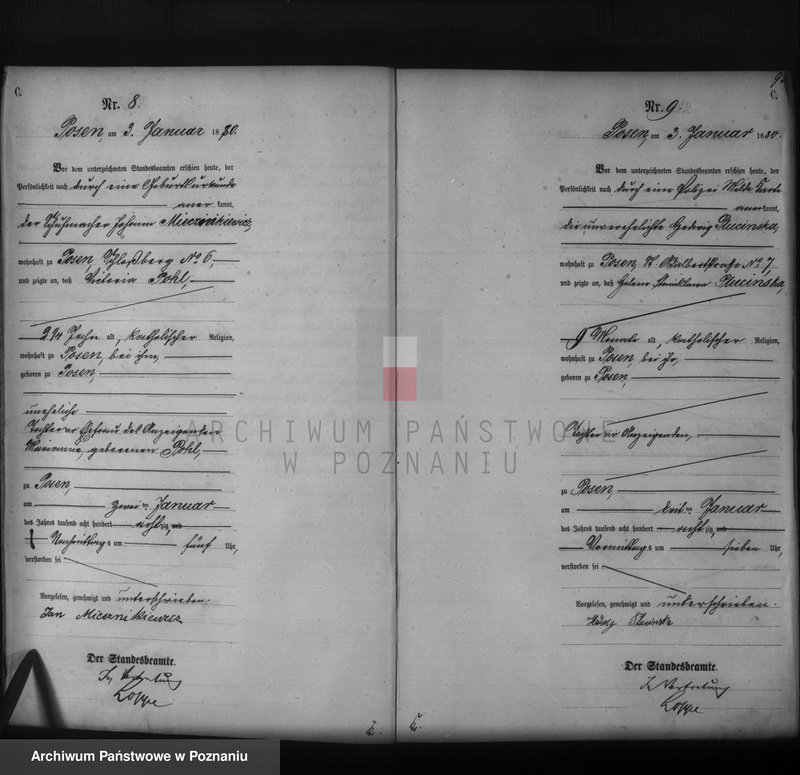 Obraz 6 z jednostki "Księga zgonów t. I"