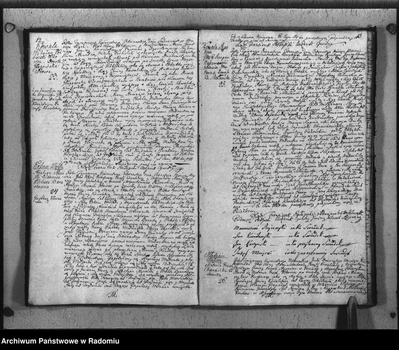 image.from.unit.number "Akta Stanu cywilnego Parafij Kowala Stępocina Zameijscia, Urodzenia i Zeyścia na rok 1814 Zdziałano i Parafowano"