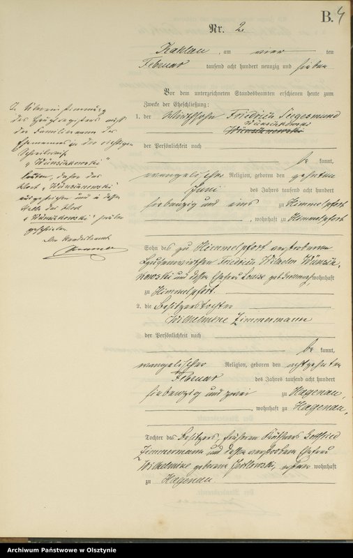 image.from.unit.number "Heiraths-Neben-Register Nr 1 - 24"