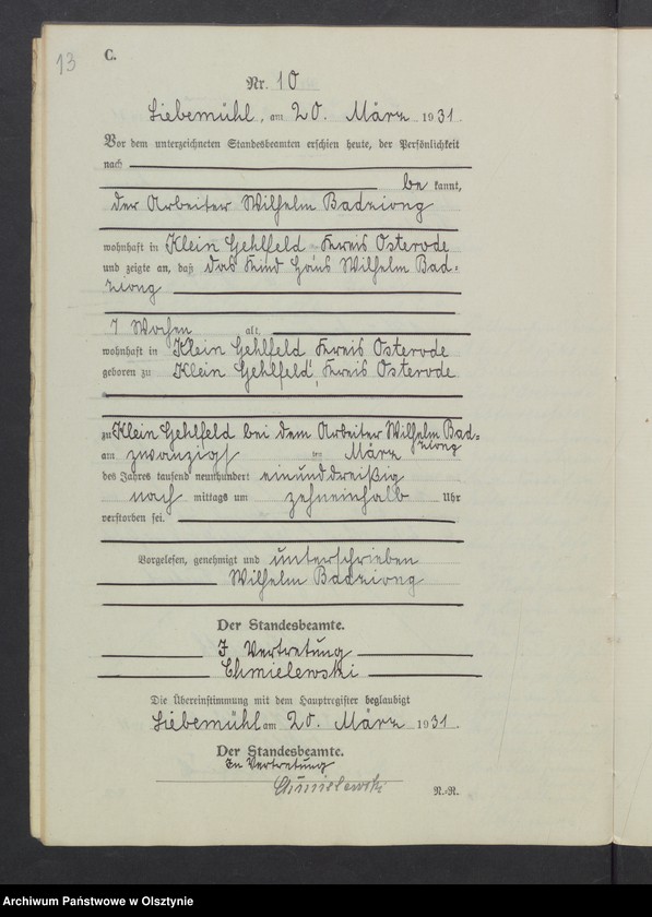 image.from.unit.number "Sterbe-Neben-Register Nr 1 - 32"