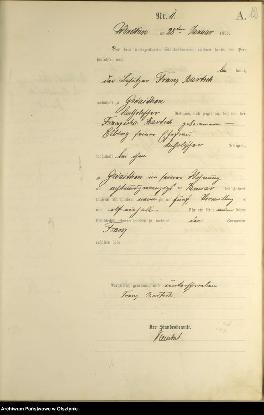 image.from.unit.number "Geburts-Haupt-Register Nr 1 - 105"