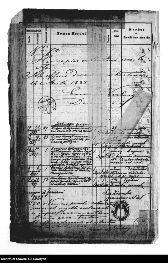 image.from.unit.number "Parafia: Narajów. Dekanat: Brzeżany. Kopie z ksiąg metrykalnych zg. dla miast Narajów i Rohaczyn i wsi Huta."