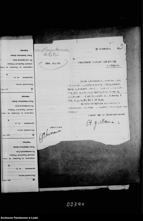 Obraz 14 z jednostki "Akta dotyczące spraw ogólnych"