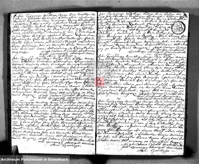 Obraz 6 z jednostki "Akta Umarłych od pierwszego Maia Roku Tysiącznego Osimsetnego Osmego Parafij Liszkowskiey"