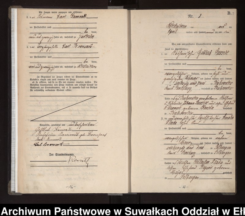 image.from.unit.number "Heiraths-Haupt-Register des Königlichen Preussischen Standes-Amtes Nikolaiken Kreis Sensburg"