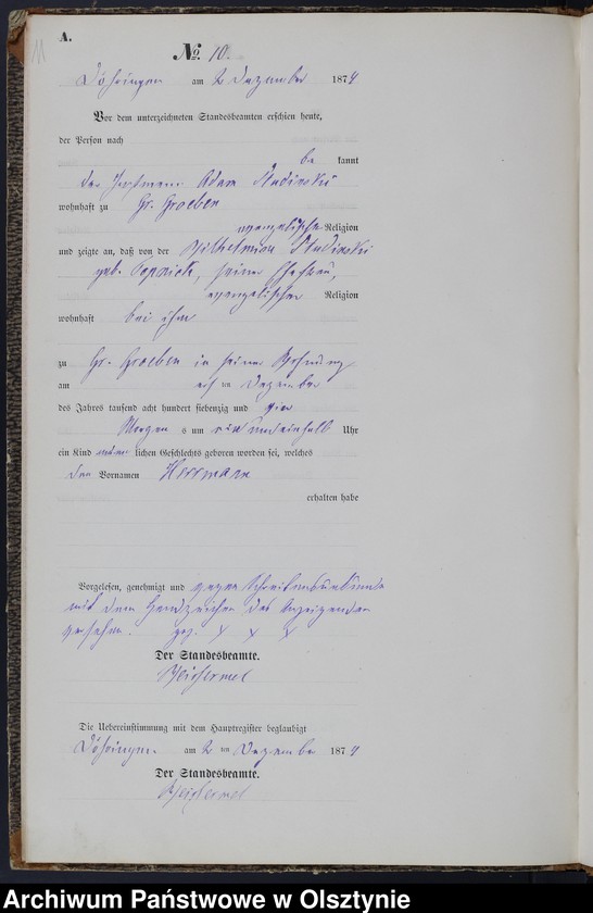 image.from.unit.number "Geburts-Neben-Register Nr 1 - 22"