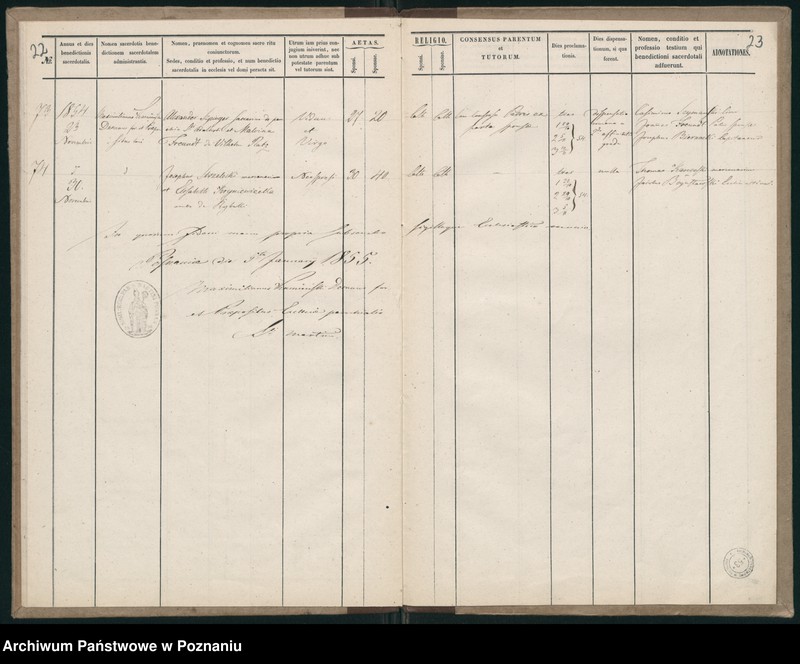 Obraz 16 z jednostki "Księga małżeństw"