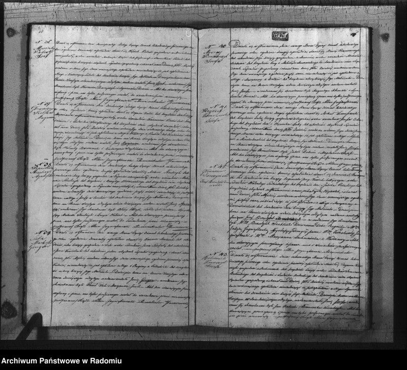 image.from.unit.number "Duplikat akt urodzenia, zaślubin i zeyścia z roku 1841 to jest od dnia 1 stycznia aż po koniec grudnia z parafii Głowaczów"