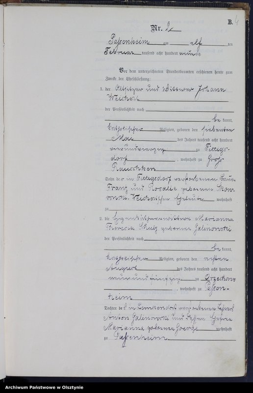 image.from.unit.number "Heiraths-Haupt-Register Nr 1 - 11"