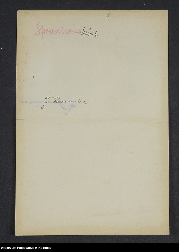 Obraz 12 z jednostki "[Wnioski o wydanie dowodów osobistych oraz nie odebrane dowody Pomeraniec - Projekt]"