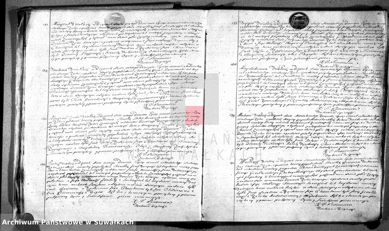 image.from.unit.number "Duplikat akt urodzonych, zaślubionych i umarłych w parafii wigierskiej"