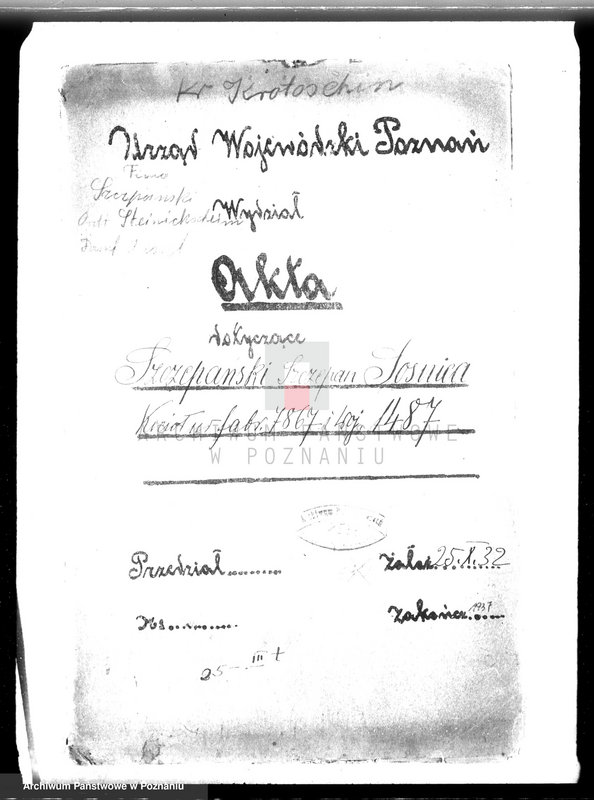 Obraz 4 z jednostki "Mleczarnia parowa w Sośnicy pow. krotoszyński Szczepan Szczepański nr woj. kotła"