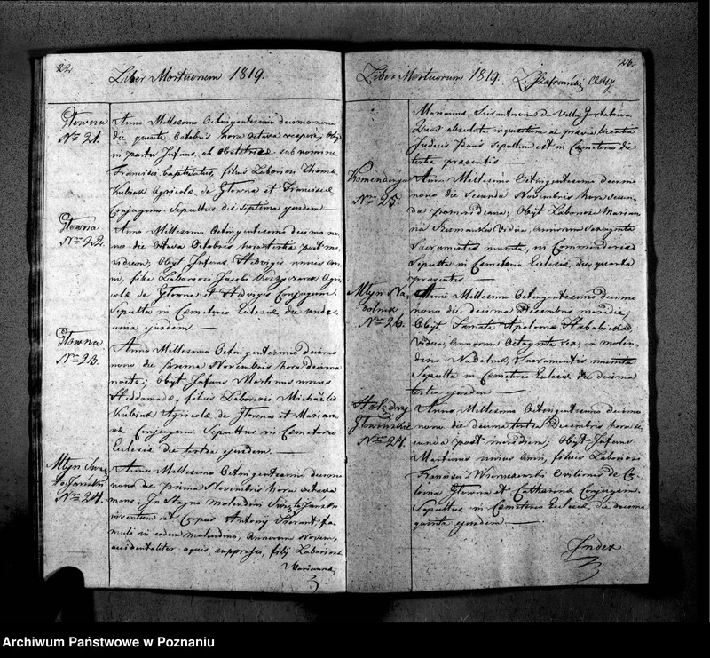 Obraz 15 z jednostki "Duplikat libri baptisatorum, copulatorum, mortuorum"