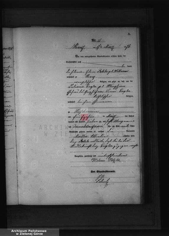 Obraz 19 z jednostki "Geburts-Haupt-Register"