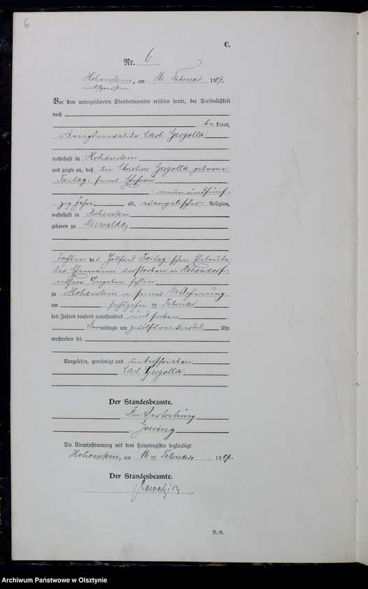 image.from.unit.number "Sterbe-Neben-Register Nr 1 - 54"