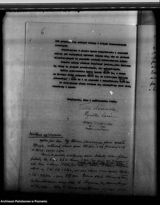 Obraz 10 z jednostki "Program urządzenia gospodarstwa leśnego dla lasu majętności Kobylepole powiat poznański 1929-1939"