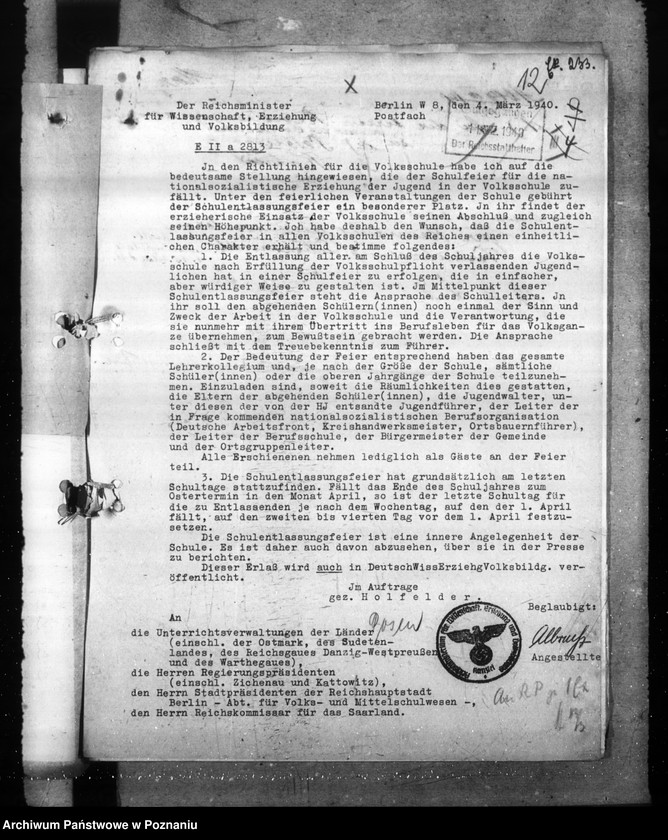 Obraz 18 z jednostki "Unterricht in den Volks- und Hauptschulen. Lehrpläne. Konfessioneller Religionsunterricht"