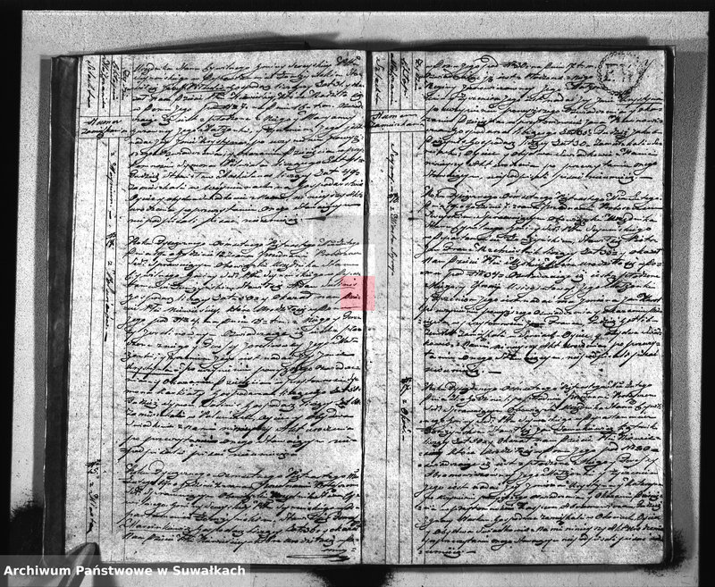 image.from.unit.number "Akta urodzonych gminy Sereie od 1-go stycznia 1815 aż do ostatniego grudnia roku tegoż"