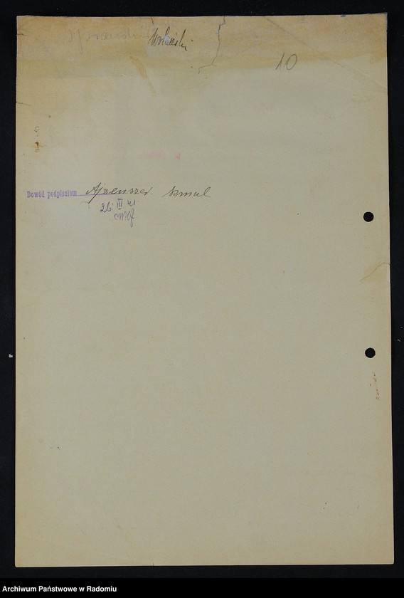 image.from.unit.number "[Wnioski o wydanie dowodów osobistych oraz nie odebrane dowody Ajzenman Złata - Akierman Gerszon]"