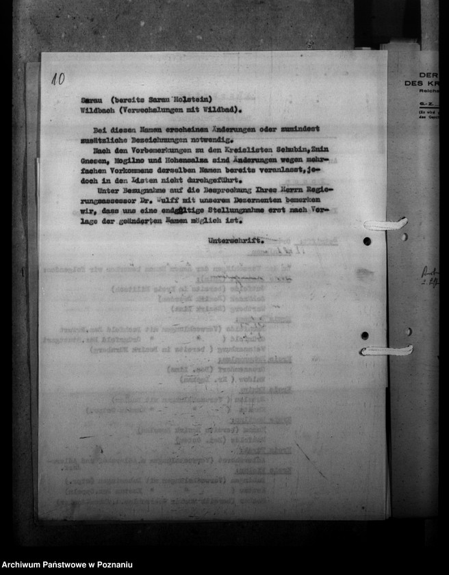 Obraz 14 z jednostki "Ortsnamenänderung Kreis Turek"