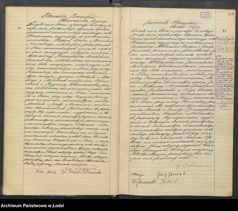 Obraz 8 z jednostki "Akta małżeństw"