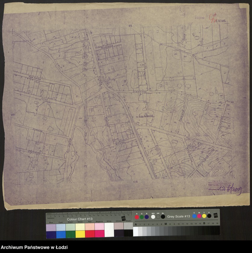 Obraz 1 z jednostki "Plan miasta Łodzi. Sekcja SW 102"