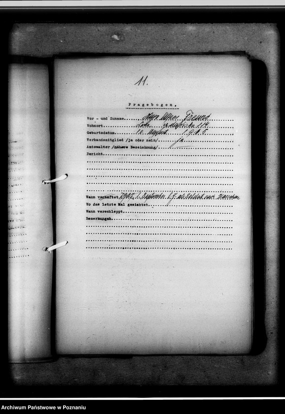 Obraz 15 z jednostki "Zweigstelle Litzmannstadt (Łódż) Vermissten - Listen. Soldaten 1- 81"