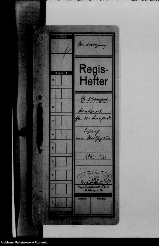 Obraz 4 z jednostki "Schriftwechsel. Stattsrat Schmit- Bodenstedt- Besuch im Warthegau"