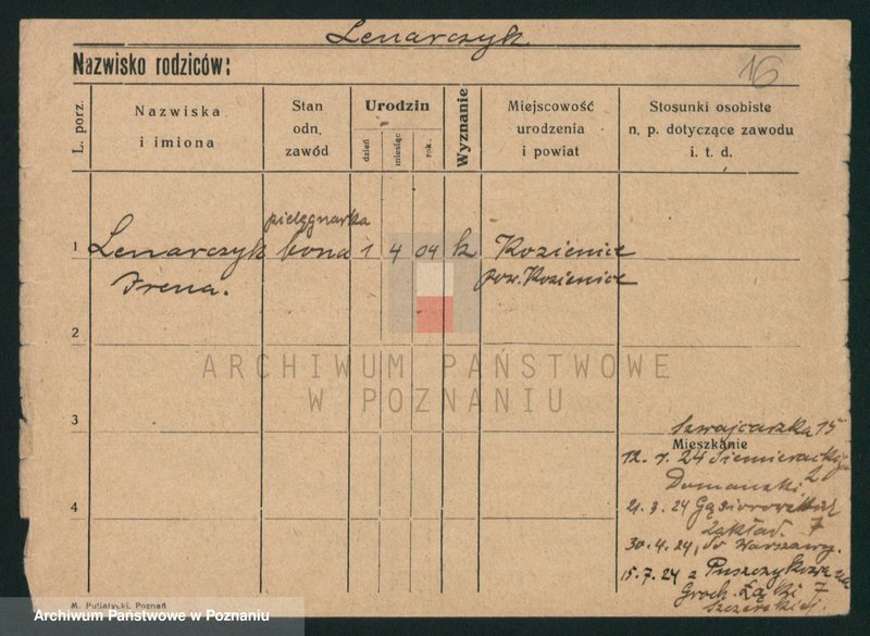 Obraz 16 z jednostki "Len - Lenżyk (Lę..)"