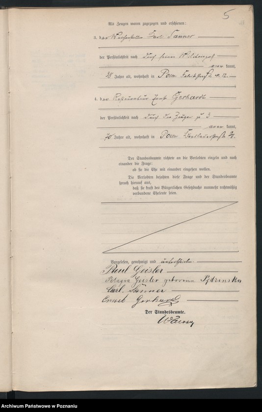 Obraz 8 z jednostki "Księga miejscowa małżeństw"