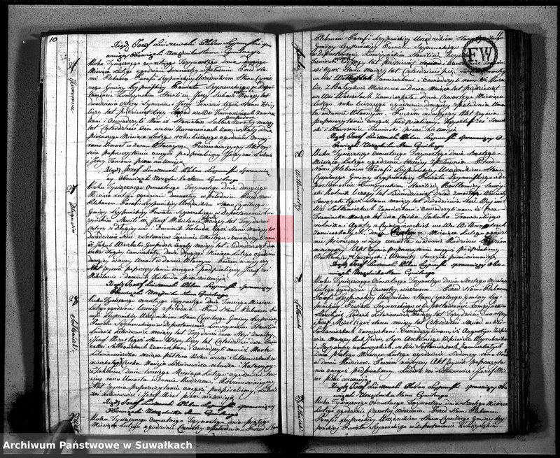 image.from.unit.number "Księga Aktów Cywilnych Zeyścia Gminy Leypuńskiej od 1 Stycznia 1813 Roku"