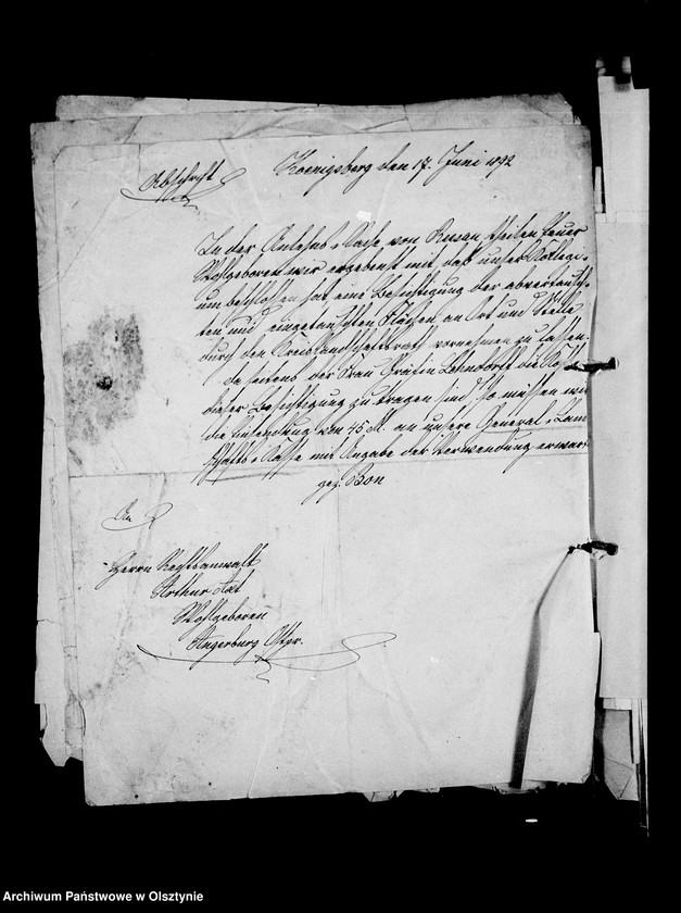 image.from.unit.number "/Korrespondenz der Deutschen Landwirtschafts Gesellschaft u. der Rechtsanwälte Steller, Axt u. Landsberger mit Dr. Stieger- Rehsau/"