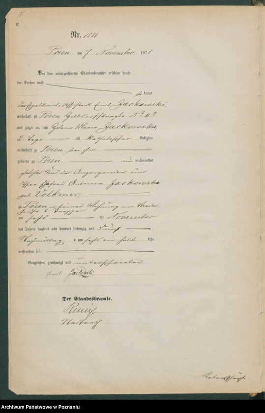 Obraz 9 z jednostki "Księga zgonów"