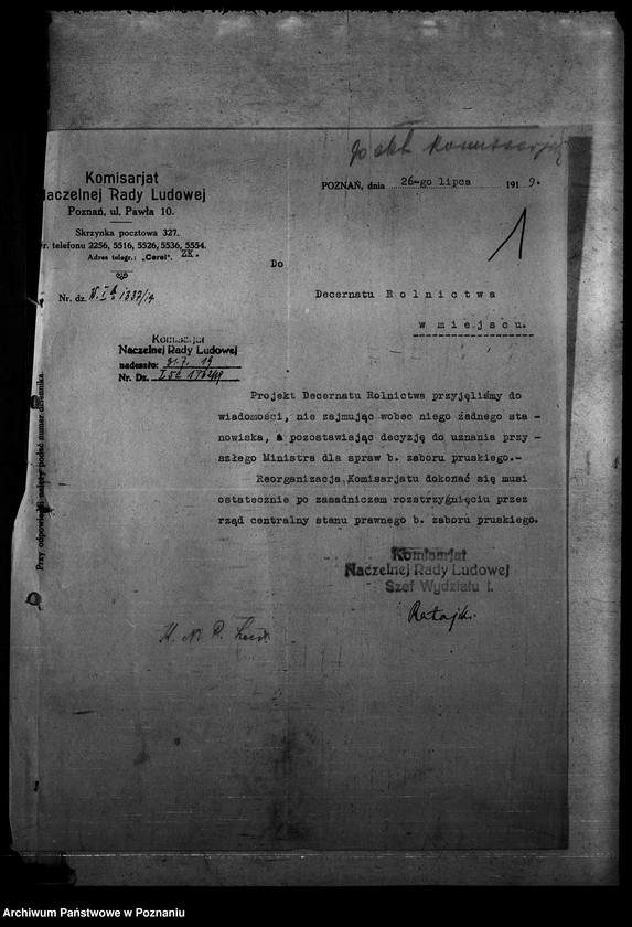 Obraz 5 z jednostki "Podkomisariat na obwód nadnotecki"