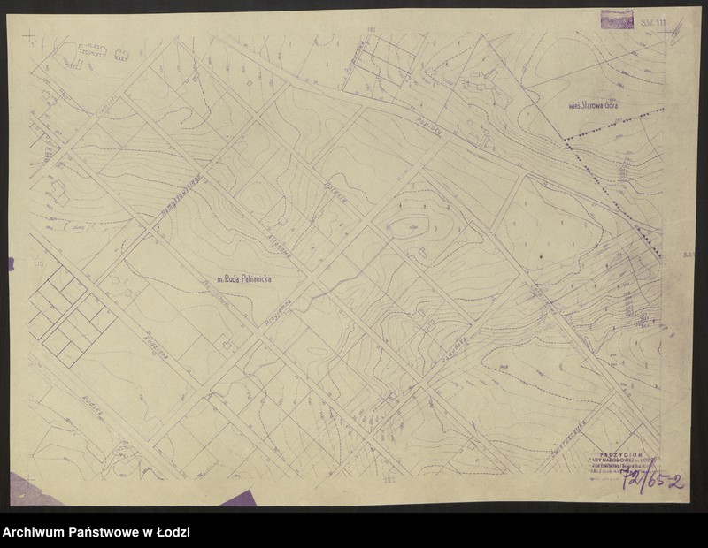 Obraz 2 z jednostki "Plan m. Łodzi 1: 2000. Sekcja SW 111"