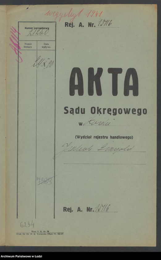 Obraz 2 z jednostki "Jakób Gingold – sprzedaż ubiorów ludowych"