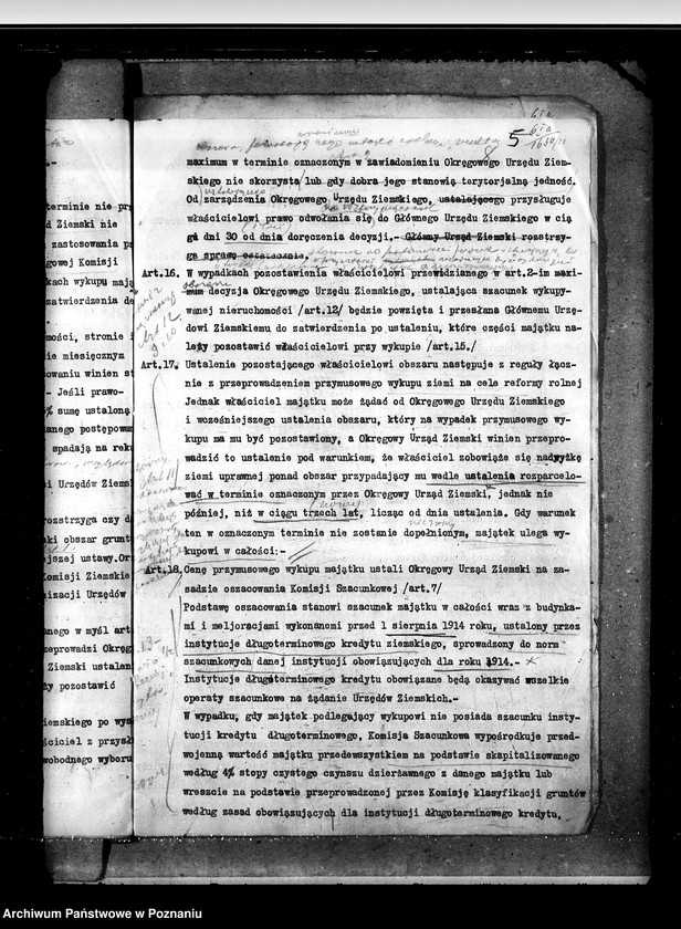 Obraz 13 z jednostki "Sprawy prawne projekty ustaw i rozporządzeń do Sejmu Ustawodawczego"