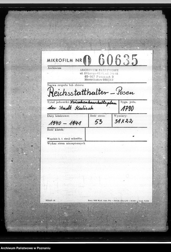 Obraz 2 z jednostki "Zwischenhaushaltsplan der Stadt Kalisch"