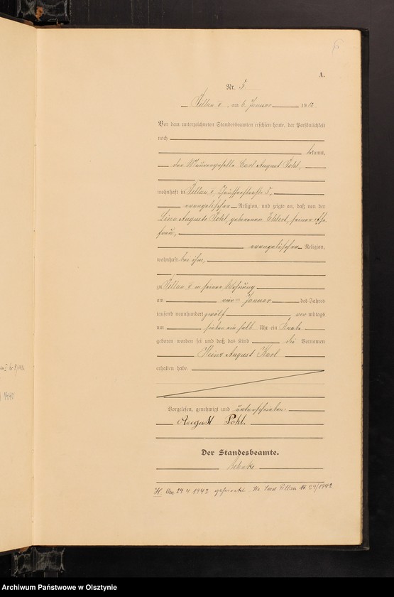 image.from.unit.number "Geburts-Haupt-Register Nr 1 - 118"