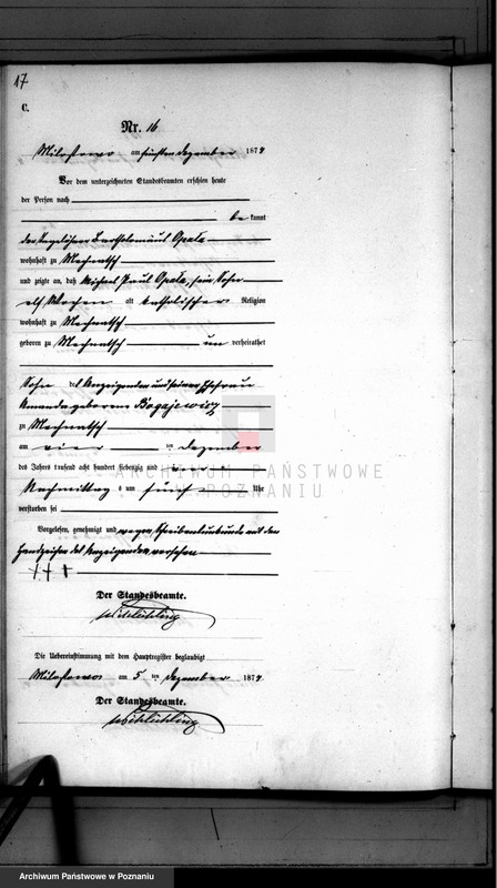 Obraz 17 z jednostki "Księga zgonów"