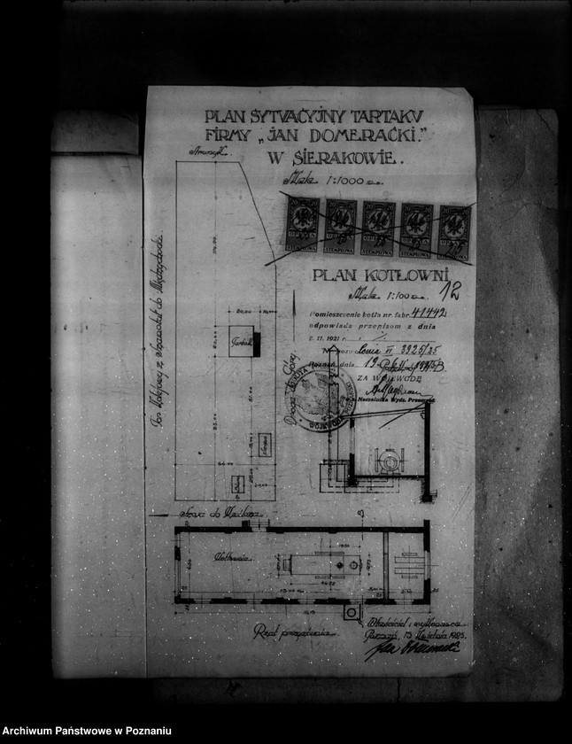 Obraz 16 z jednostki "Tartak J. Domerackiego w Miękówku powiat poznański nr woj. 5825"