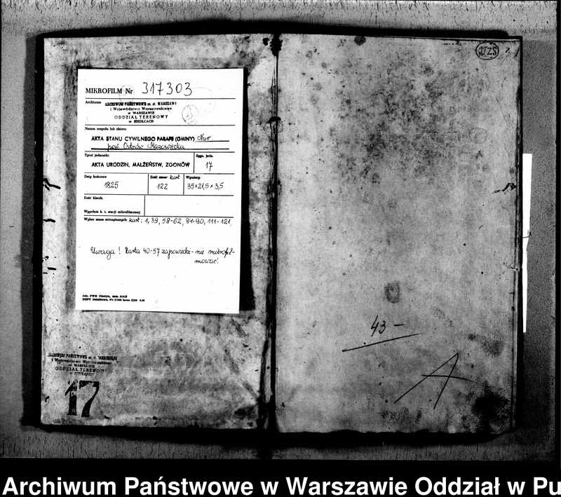 image.from.unit.number "Akta urodzeń, małżeństw, zgonów"