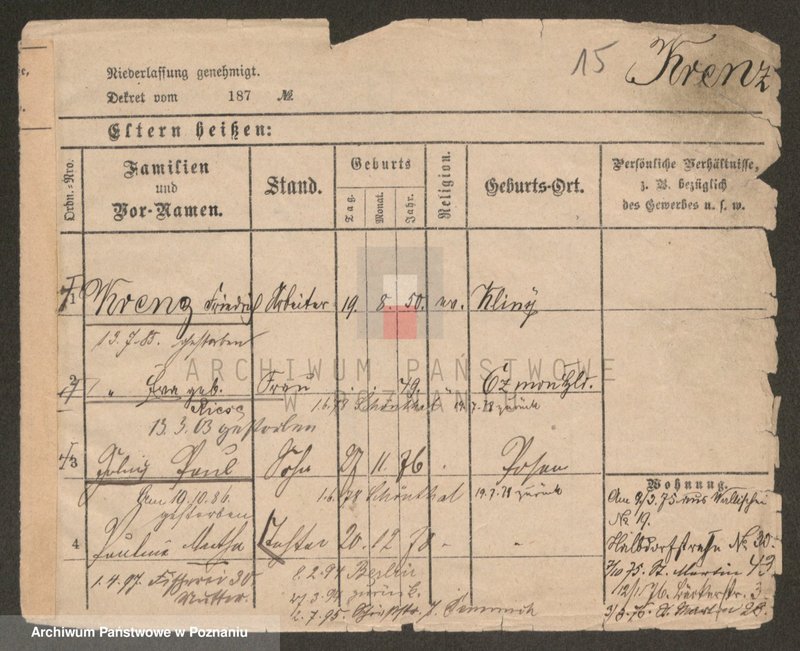 Obraz 15 z jednostki "Krenc - Krężelewski"