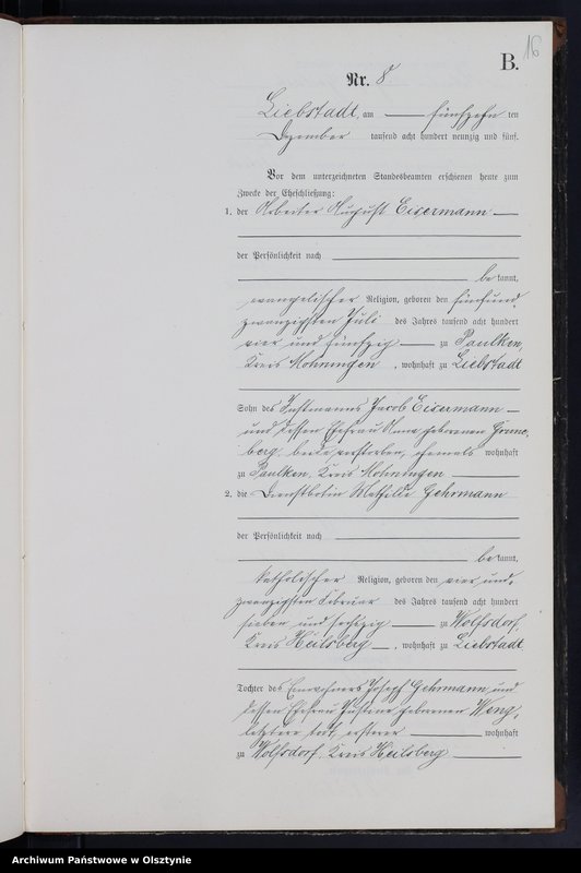 image.from.unit.number "Heiraths-Neben-Register Nr 1 - 9"