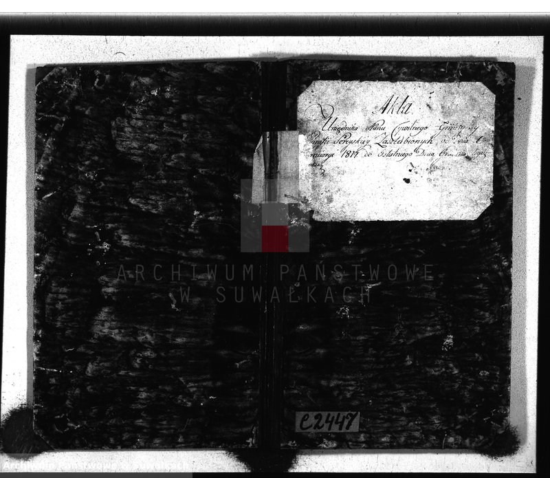 image.from.unit.number "Akta urzędnika stanu cywilnego gminy y parafii sereyskiey zaślubionych od dnia 1-go january 1817 do ostatniego grudnia tegoż roku"