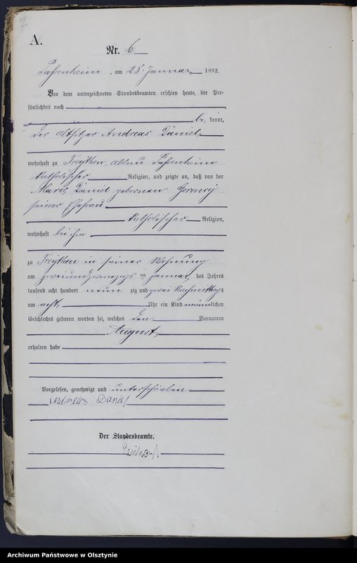 image.from.unit.number "Geburts-Haupt-Register Nr 1 - 74"